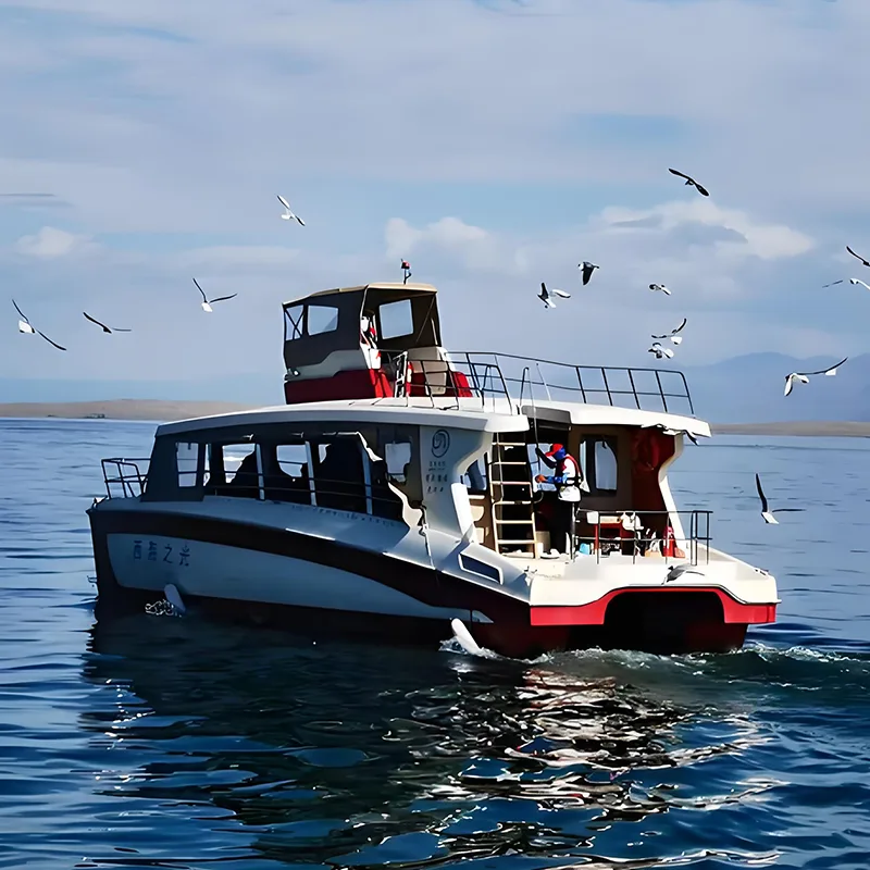 15m ee rakaabka Catamaran