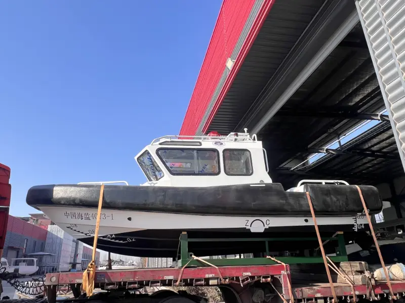 Caadanad® doonni waxay si guul leh u gaarsiisay 7.8m aluminium sharci furaha roondada